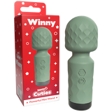 Cuties - Winny Rechargeable Mini Wand (Sage Green) > Sex Toys > Mini Massagers - Tophatter Daily Deals