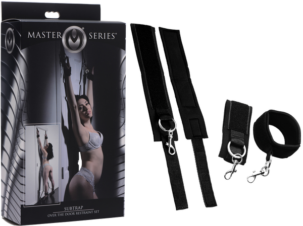 Subtrap Over the Door Restraint Set – Adjustable Bondage Restraint System > Sex Toys > Swings & Slings - Tophatter Daily Deals