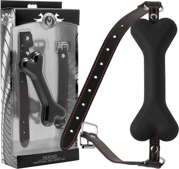 Hound Adjustable Dog Bone Gag – Silicone Bit Gag > Bondage Gear > Gags and Bits - Tophatter Daily Deals