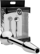 Chasm Stainless Steel Cum-Thru Urethral Insert – Smooth Sounding Insert > Sex Toys For Men > Sounding Rods - Tophatter Daily Deals
