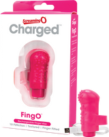 Charged Fing O – Rechargeable Mini Finger Vibrator with Vooom Technology > Vibrators > Finger Vibrators - Tophatter Daily Deals