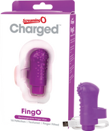 Charged Fing O – Rechargeable Mini Finger Vibrator with Vooom Technology > Vibrators > Finger Vibrators - Tophatter Daily Deals