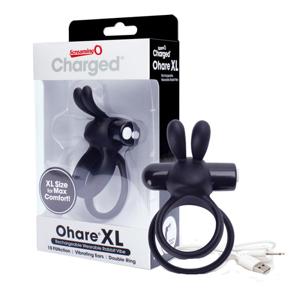 Charged Ohare XL – Rechargeable Double Cock Ring Vibrator > Sex Toys > Couples Toys - Tophatter Daily Deals