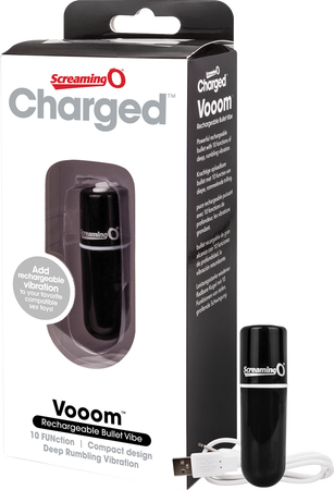 Vooom Bullet – Waterproof 10-Function Portable Bullet Vibrator > Vibrators > Mini Vibrators - Tophatter Daily Deals