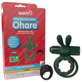 Ohare Remote Control (Green) – Waterproof Rechargeable Wearable Rabbit Vibrator with Double-Ring Design > Sex Toys > Couples Toys - Tophatter Daily Deals