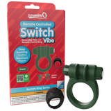 Remote Control Switch Vibe (Green) – Rechargeable Waterproof Double-Sided Vibrating Cock Ring > Cock Ring > Vibrating - Tophatter Daily Deals