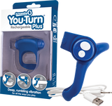 Charged You-Turn Plus – Rechargeable Vibrating Cock Ring > Cock Ring > Vibrating - Tophatter Daily Deals