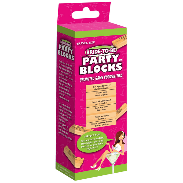 Bride to be Party Blocks – Spice up the night out > Novelties > Bachelor & Bachelorette Items - Tophatter Daily Deals