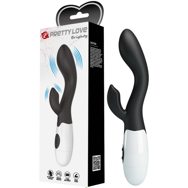 Brighty G-Spot and Clitoral Rabbit Vibrator – Dual Stimulation Vibrator > Sex Toys For Ladies > G-Spot Vibrators - Tophatter Daily Deals