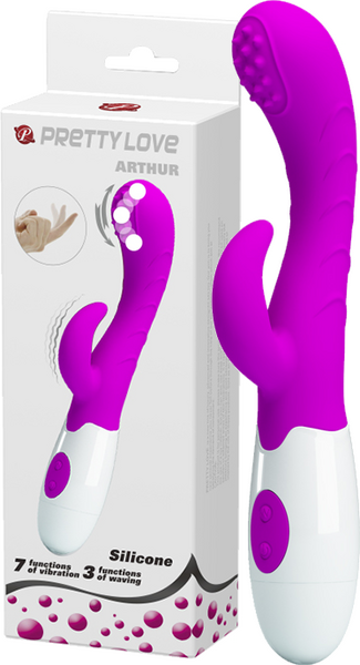 Arthur – Rabbit Vibrator with Waving Head > Vibrators > Ladies > Rabbit - Tophatter Daily Deals