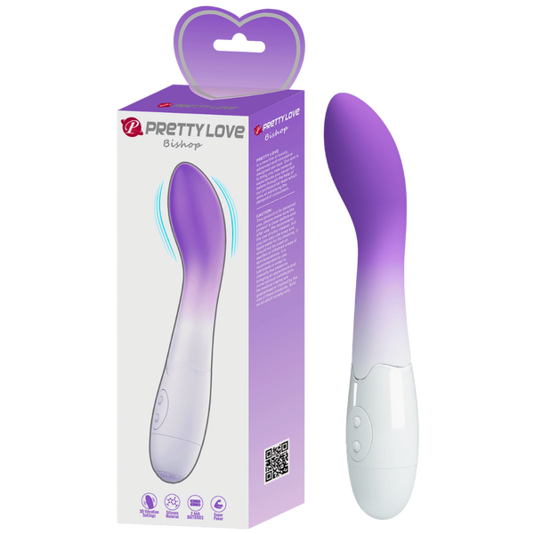 Bishop – 30 Function Curved G-Spot Vibrator > Vibrators > Standard Vibrators - Tophatter Daily Deals
