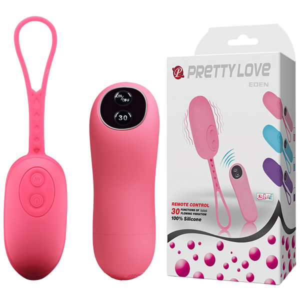 Eden Remote Control Egg – Remote-Controlled Vibrator > Sex Toys For Ladies > Vibrating Eggs - Tophatter Daily Deals