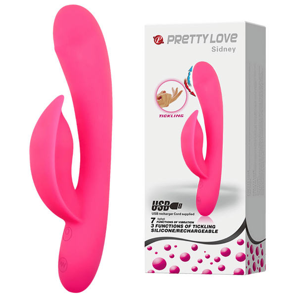 Sidney Silicone Rechargeable Vibrator > Vibrators > Ladies > Rabbit - Tophatter Daily Deals