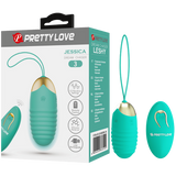 Rechargeable Jessica – Multi-Speed Remote-Controlled Silicone Egg Vibrator with 12 Vibration Settings > Sex Toys For Ladies > Vibrating Eggs - Tophatter Daily Deals