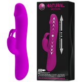Natural Motion Thrusting – Rechargeable Silicone Rabbit Vibrator with 7 Functions > Vibrators > Ladies > Rabbit - Tophatter Daily Deals