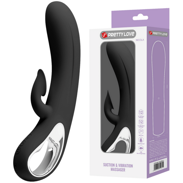 Rechargeable Nicola – Rechargeable Vibrator > Vibrators > Ladies > Rabbit - Tophatter Daily Deals