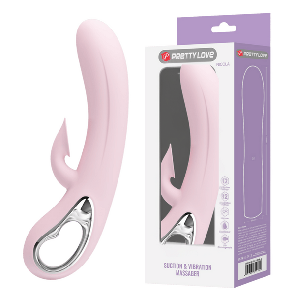 Rechargeable Nicola – Rechargeable Vibrator > Vibrators > Ladies > Rabbit - Tophatter Daily Deals
