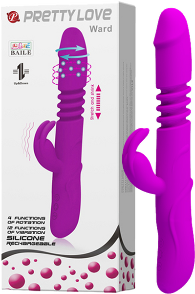 Ward Rechargeable Vibrator > Vibrators > Ladies > Rabbit Multi - Tophatter Daily Deals