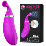 Rechargeable Romance Elephant – Rechargeable Vibrator > Vibrators > Ladies > Clitoral Vibrators and Stimulators - Tophatter Daily Deals