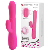 Inflatable Dennis – Rechargeable Vibrator with Angled Tip > Vibrators > Ladies > Rabbit Multi - Tophatter Daily Deals