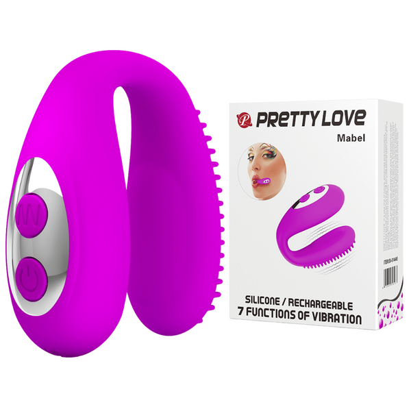 Rechargeable Mabel – Silicone Oral Sex Stimulator > Vibrators > Unconventional - Tophatter Daily Deals
