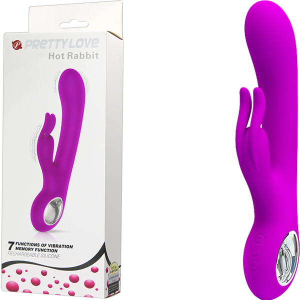 Rechargeable Hot Rabbit – Waterproof Silicone 7 Function Rechargeable Vibrator > Vibrators > Ladies > Rabbit - Tophatter Daily Deals