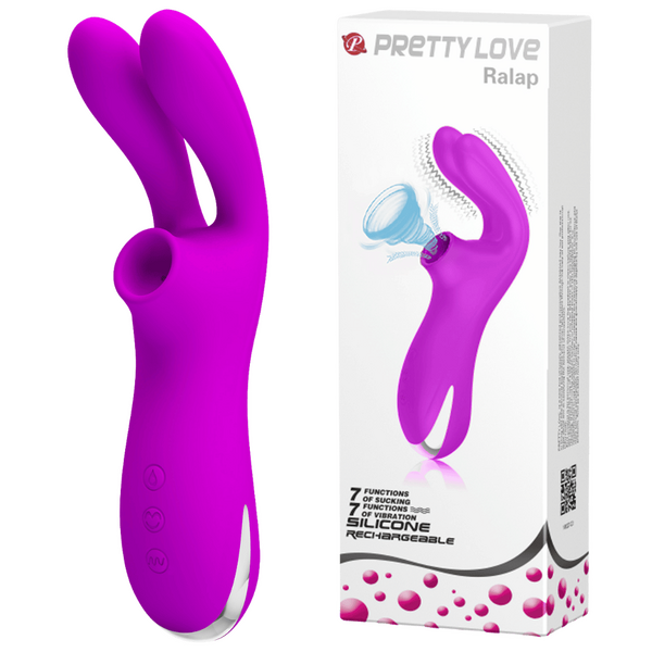 Ralap Sucking and Vibration Dual Action – Waterproof Vibrator with 7 Functions > Vibrators > Ladies > Clitoral Vibrators and Stimulators - Tophatter Daily Deals