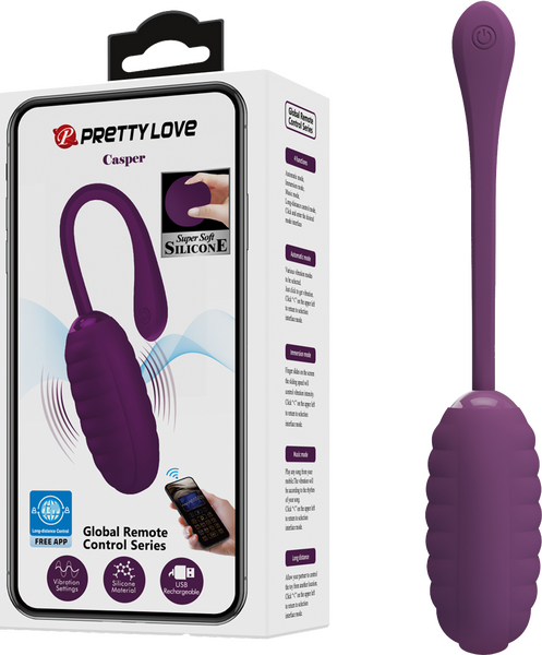 Catalina Byzantium – App-Controlled Vibrating Egg with 12 Vibration Modes > Sex Toys For Ladies > Vibrating Eggs - Tophatter Daily Deals