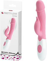 Peter G-Spot Rabbit Vibrator – 30 Function Dual Motor Rabbit Vibrator > Vibrators > Ladies > Rabbit - Tophatter Daily Deals