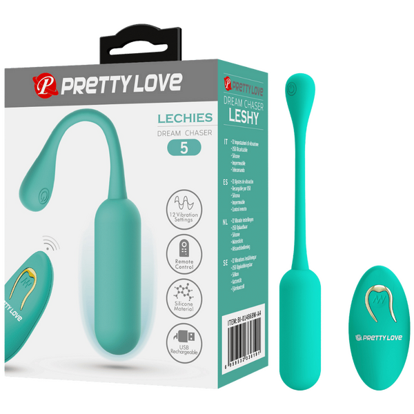 Leshy 5 Dream Chaser Rechargeable – Hands-Free Wireless Remote-Controlled Vibrating Egg > Sex Toys For Ladies > Vibrating Eggs - Tophatter Daily Deals
