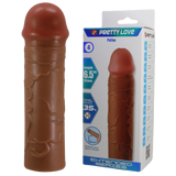 Nile 6.5 Inch Penis Sleeve – Realistic Erection-Extending Sleeve for Added Length and Girth > Sex Toys For Men > Penis Sleeves - Tophatter Daily Deals