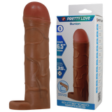 Bunion 6.5 Inch Cock Sleeve – Stretchy TPR Penis Sheath with Ball Ring > Sex Toys For Men > Penis Sleeves - Tophatter Daily Deals