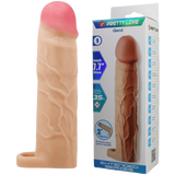 Gerd 7.7 Inch Penis Sleeve – Realistic Extension Sleeve > Sex Toys For Men > Penis Sleeves - Tophatter Daily Deals