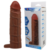 Kaile 7 Inch Stretchy Shaft Cock Sleeve With Ball Ring Penis Sheath > Sex Toys For Men > Penis Sleeves - Tophatter Daily Deals