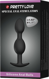 Pretty Love Silicone Anal Balls – 4.92 Inch Silicone Anal Toy > Anal Range > Butt Plugs - Tophatter Daily Deals