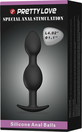 Pretty Love Silicone Anal Balls – 4.92 Inch Silicone Anal Toy > Anal Range > Butt Plugs - Tophatter Daily Deals