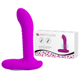 Rechargeable Merlin – Silicone Vibrator with 12 Vibration and 3 Rotation Functions > Anal Range > Anal Probes - Tophatter Daily Deals