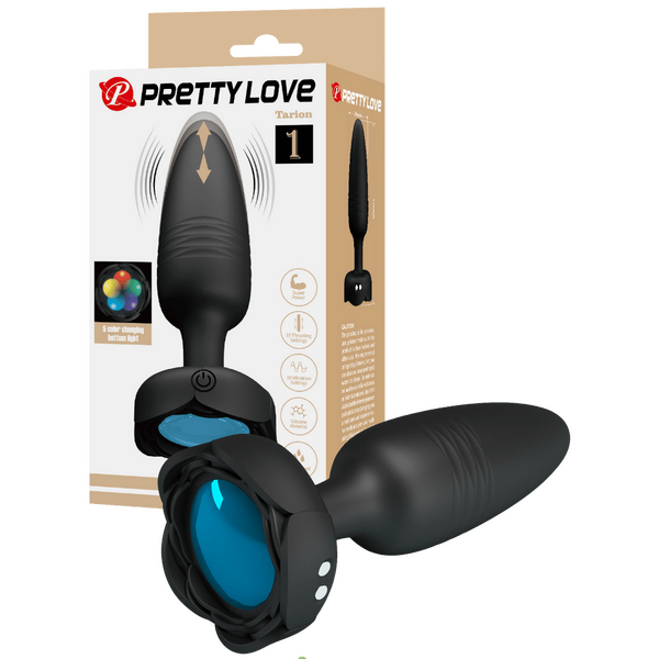 Tarion Light-Up Rechargeable Butt Plug – LED Flashing Silicone Butt Plug > Anal Range > Vibrating Butt Plugs - Tophatter Daily Deals