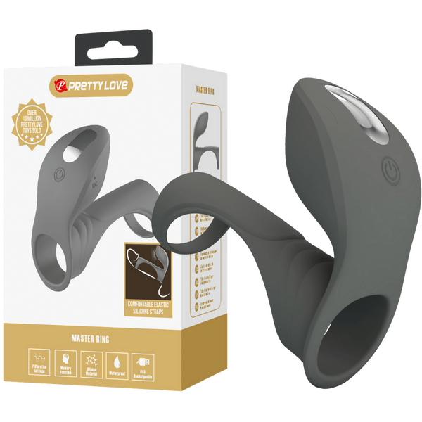 Cirrus – Powerful 7-Function Vibrating Penis Ring > Cock Ring > Vibrating - Tophatter Daily Deals