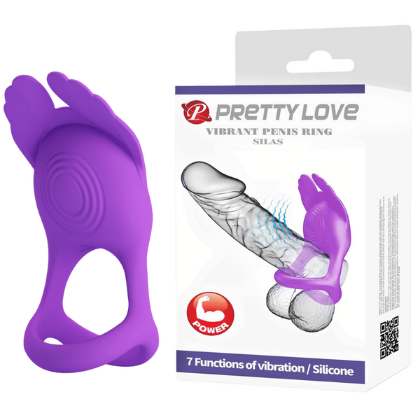 Vibrant Silas – Vibrating Silicone Cock Ring with 7 Vibration Modes > Sex Toys > Couples Toys - Tophatter Daily Deals