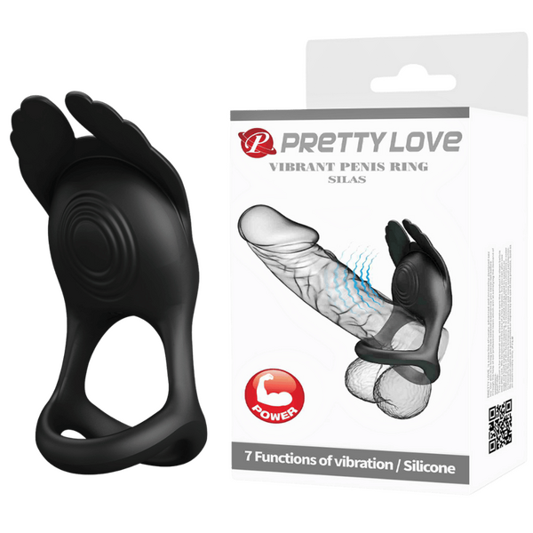 Vibrant Silas – Vibrating Silicone Cock Ring with 7 Vibration Modes > Sex Toys > Couples Toys - Tophatter Daily Deals