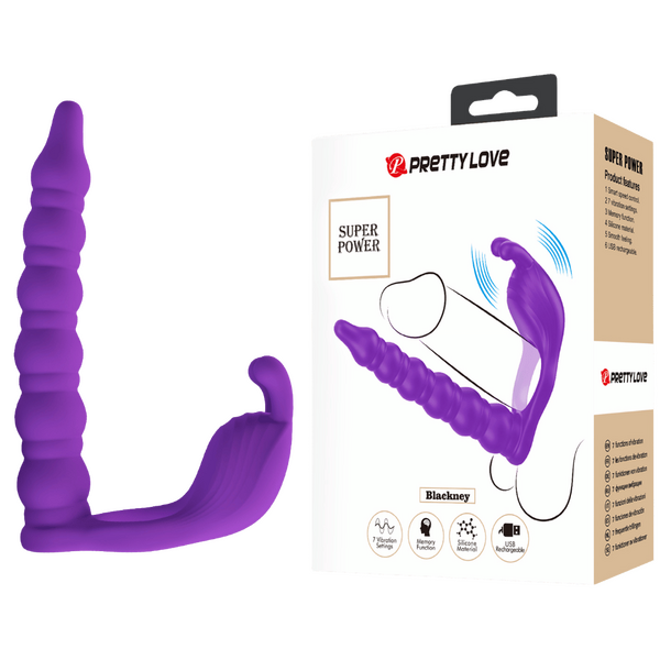 Blackney Rechargeable Vibrating Cock Ring – 7 Function Cock Ring > Sex Toys > Couples Toys - Tophatter Daily Deals