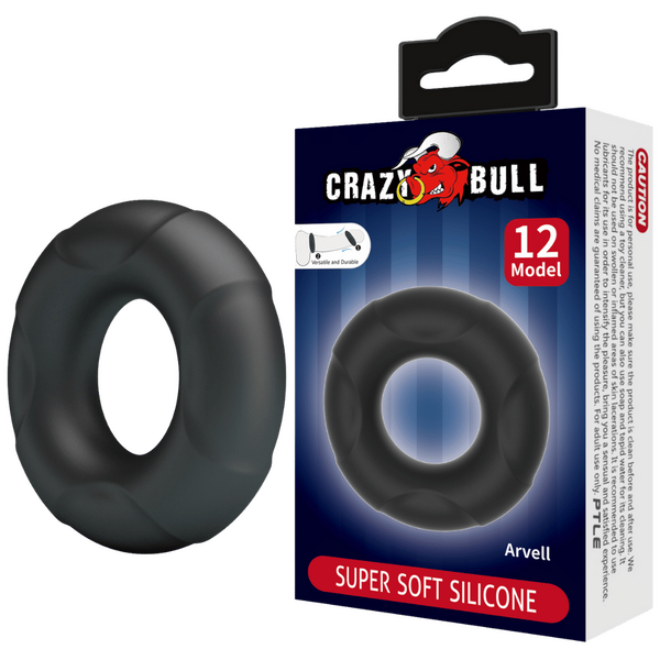 Arvell Super Soft Silicone Ring – High-Quality Flexible Silicone Cockring > Cock Ring > Single - Tophatter Daily Deals