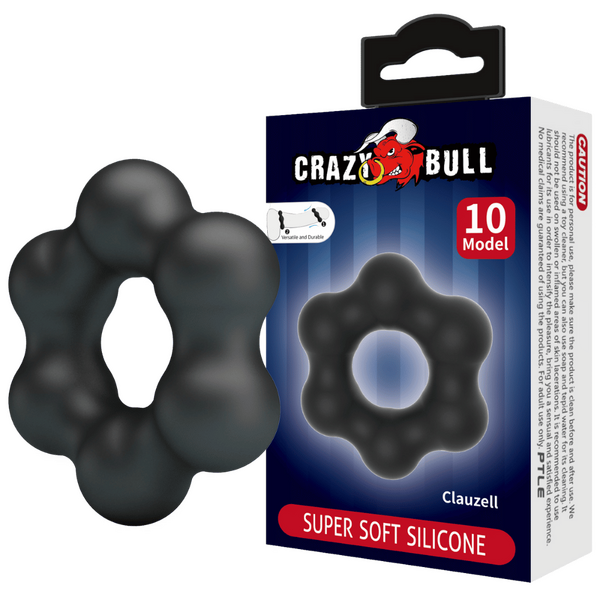 Clauzell No.10 Super Soft Silicone Cockring – Soft Flexible Silicone Ring > Cock Ring > Single - Tophatter Daily Deals