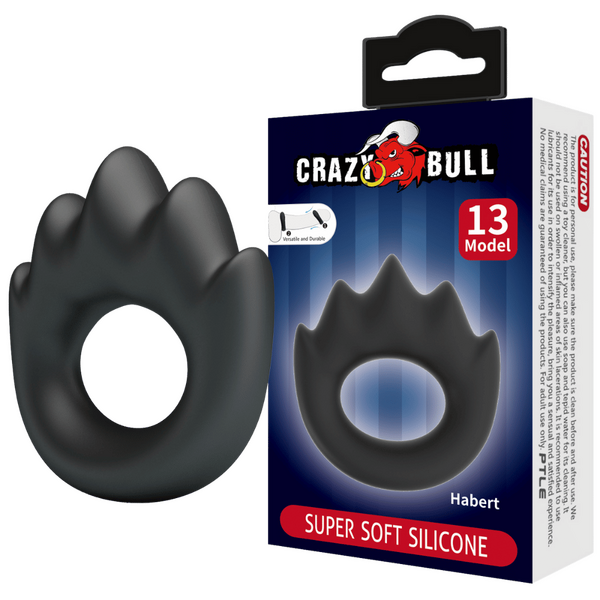 Habert Super Soft Silicone Cockring – High-Quality Flexible Silicone Cockring > Cock Ring > Single - Tophatter Daily Deals