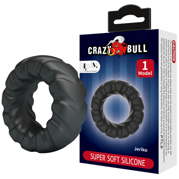 Jeriko Super Soft Silicone Cockring – High-Quality Flexible Silicone Cockring > Cock Ring > Single - Tophatter Daily Deals