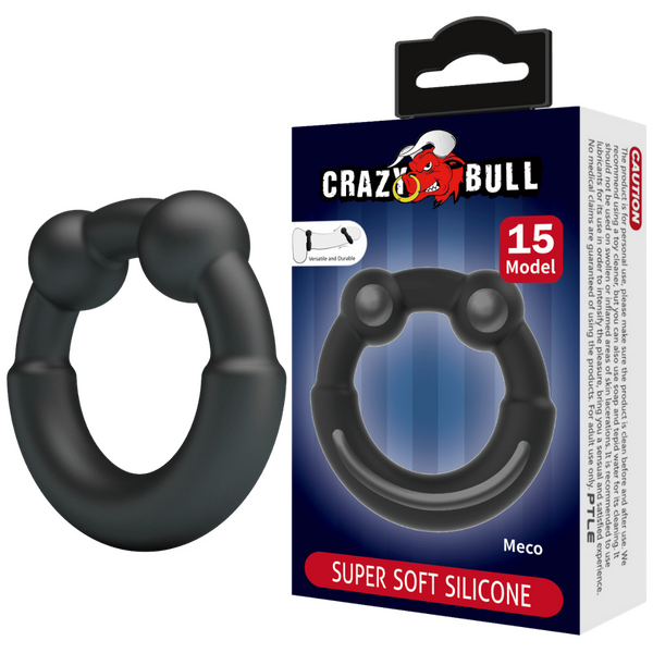 Meco Super Soft Silicone Cockring – High-Quality Comfortable Silicone Cock Ring > Cock Ring > Single - Tophatter Daily Deals