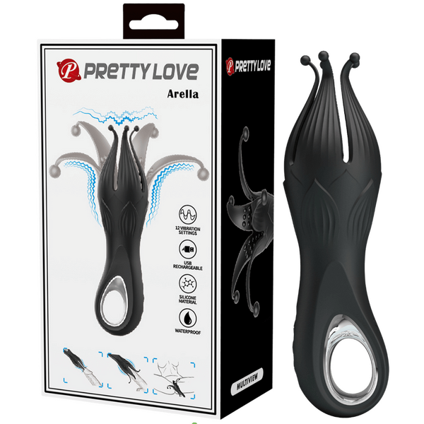 Arella Octopus-Shaped Vibro Penis Trainer – Rechargeable Men's Toy > Sex Toys For Men > Masturbators > Vibrating - Tophatter Daily Deals