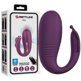 Prettylove Klay Byzantium – App Control Silicone Thrusting Egg Vibrator > Sex Toys For Ladies > Clitoral Vibrators and Stimulators - Tophatter Daily Deals