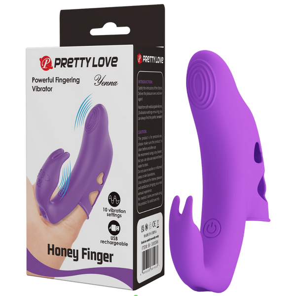 Honey Finger Rechargeable Yenna – Finger Sleeve Vibrator > Vibrators > Finger Vibrators - Tophatter Daily Deals